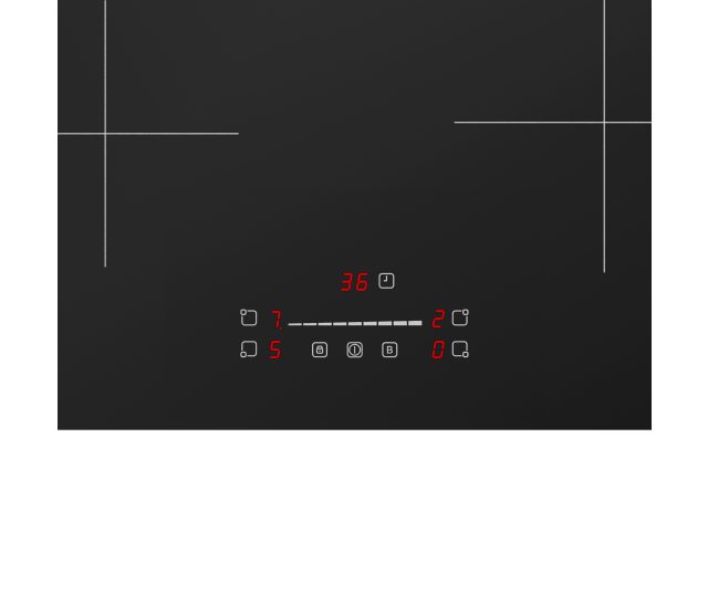 Inventum IKI6008 inbouw inductie kookplaat - 1-fasen