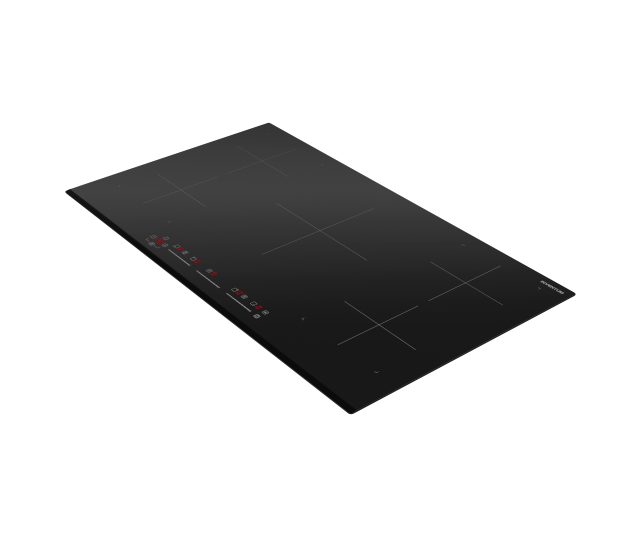 Inventum IKI9035 inbouw inductie kookplaat met bridge functie - 90 cm. breed