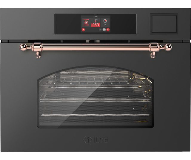 ILVE combi-stoomoven met magnetron - Inbouw combi-stoomoven met magnetron