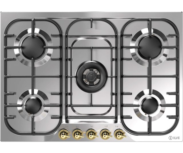 HCB70CN/SS ILVE kookplaat - Roestvrijstaal