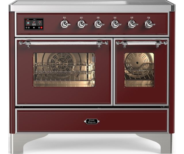 ILVE fornuis inductie rood MDI106NE3/BU