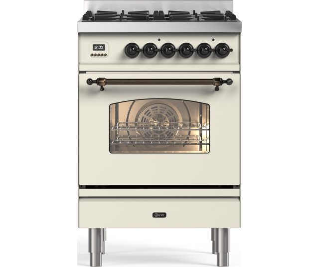 fornuis ILVE P06NE3/AW - 60 cm breed