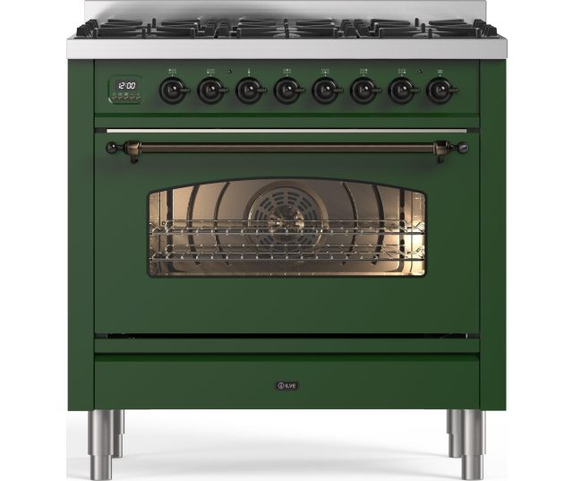 fornuis ILVE P096NE3/EG - 90 cm breed