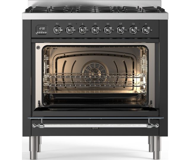ILVE P096NE3/MG fornuis - Opbergruimte onder oven