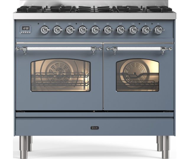 ILVE fornuis gas blauw-grijs PD106NE3/BG