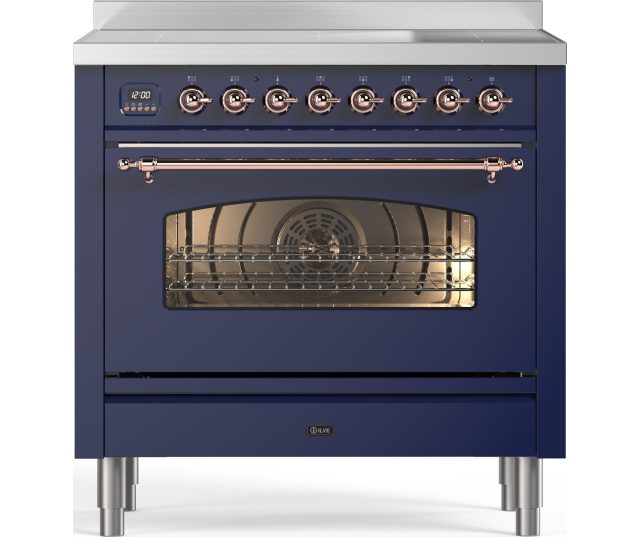 fornuis ILVE PI096NE3/MB - 90 cm breed