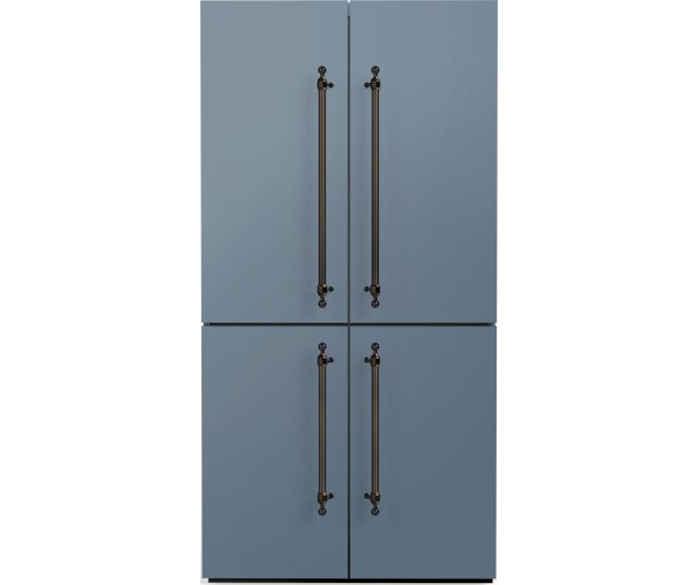 ILVE R91NCD/BG vrijstaande side-by-side koelkast - blauw