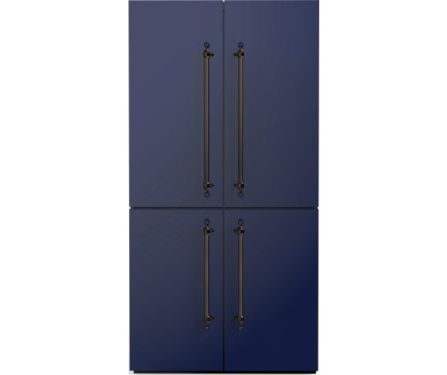 ILVE R91NCD/MB vrijstaande side-by-side koelkast - blauw