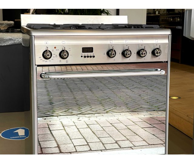 Smeg SNLK60MX9 fornuis roestvrijstaal