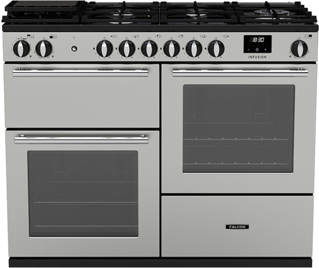 FALCON Infusion 110 cm gas fornuis rvs