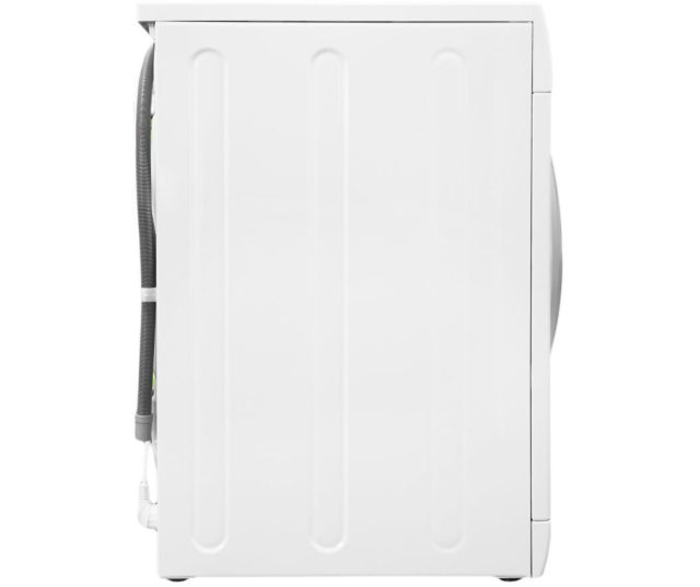 De zijkant van de Indesit BWE 71453X WSSS EU wasmachine