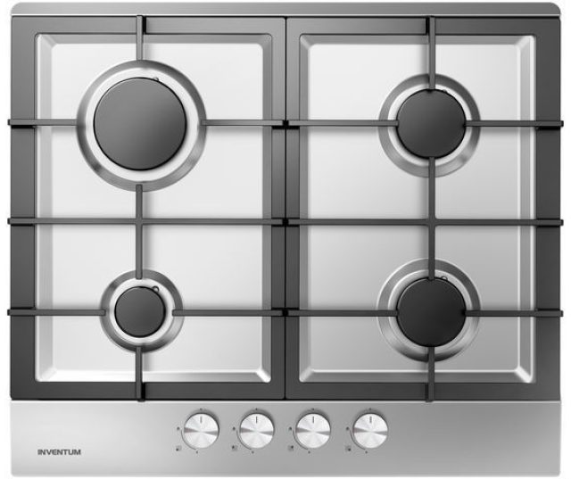 Inventum IKG6023GRVS inbouw gas kookplaat