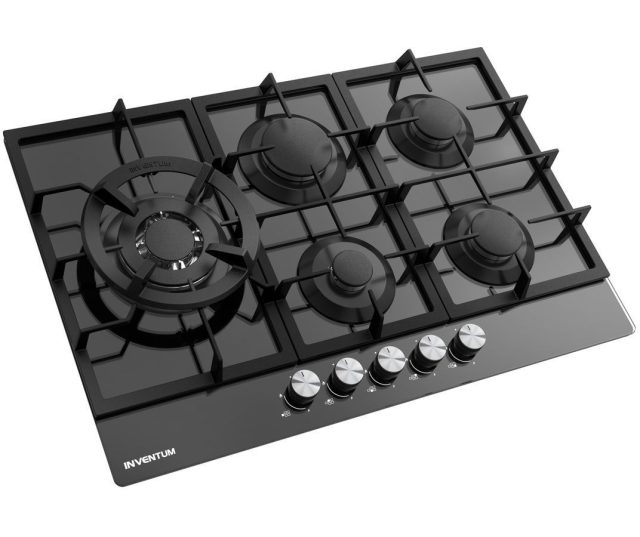 Fraai is het strakke design met de grote rvs knoppen aan de voorzijde van de Inventum IKG7523WGGL