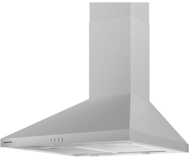 De Inventum AKS6011RVS is een wandmodel afzuigkap uitgevoerd in schouw design
