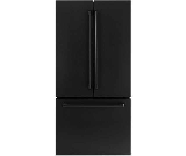 Iomabe IWO19JSPF 3BM-CBM Amerikaanse koelkast - French door - mat zwart