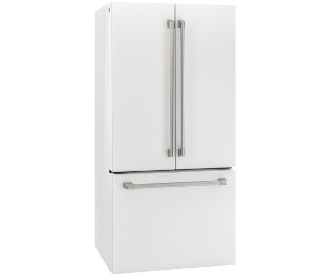 Iomabe IWO19JSPF 8WM Amerikaanse koelkast - French door - mat wit