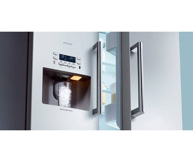 Vlakke ijsdispenser van de KA58NP95 geeft een zeer fraai design