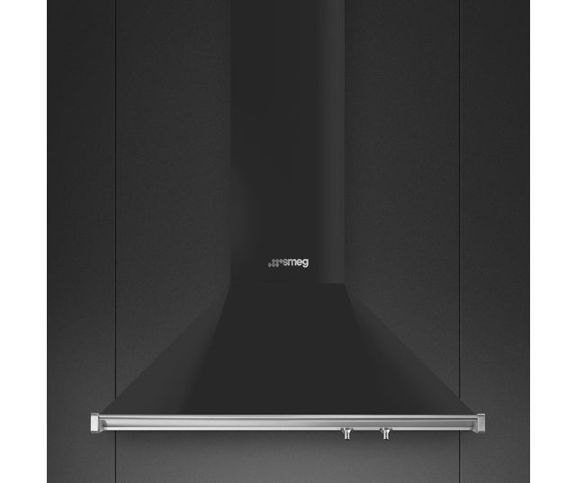 Smeg KD90HAE wand afzuigkap - antraciet - 90 cm. breed - Classici serie