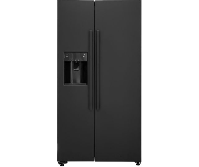 Kitchora SXS513HM 3BM side-by-side koelkast vooraanzicht gesloten met dubbele deuren