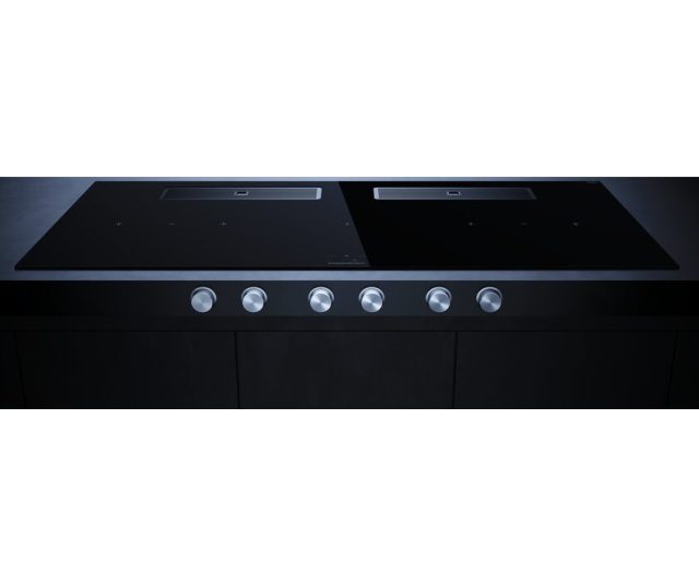 KMI12850.0SR-E Kuppersbusch inductie kookplaat met afzuiging - Inductie