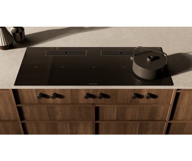 inductie kookplaat met afzuiging Kuppersbusch KMI12850.0SR-S - Inductie