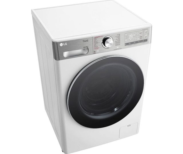 was/droogcombinatie LG F4DR9537S2W - Wit