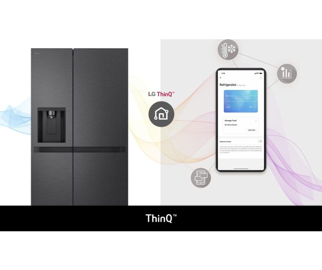 LG GSLC41EPPE side-by-side koelkast - Vriesgedeelte onder
