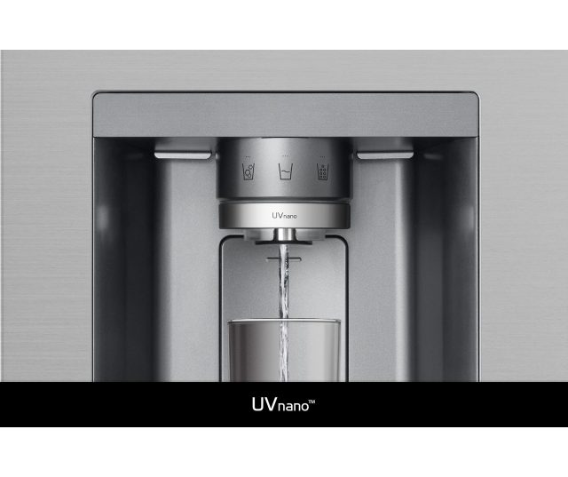 LG GSLE81PYBC side-by-side koelkast - Vriesgedeelte onder