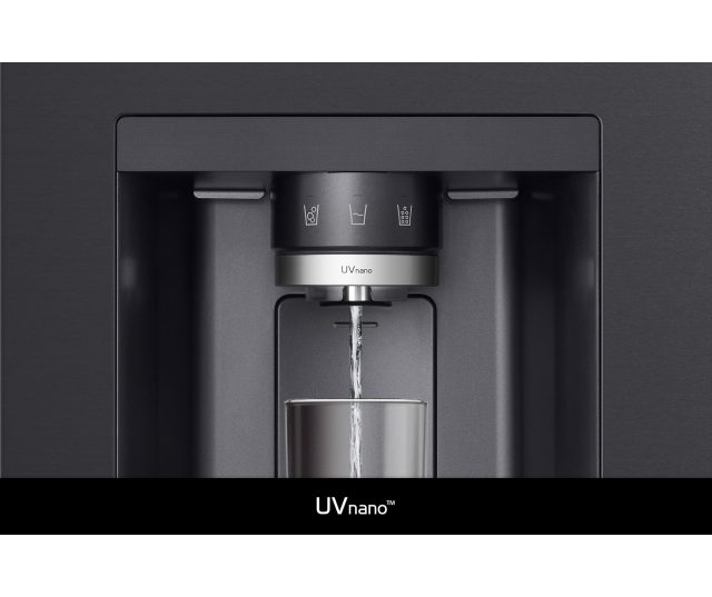 LG GSLE91EVAC side-by-side koelkast - Vriesgedeelte onder