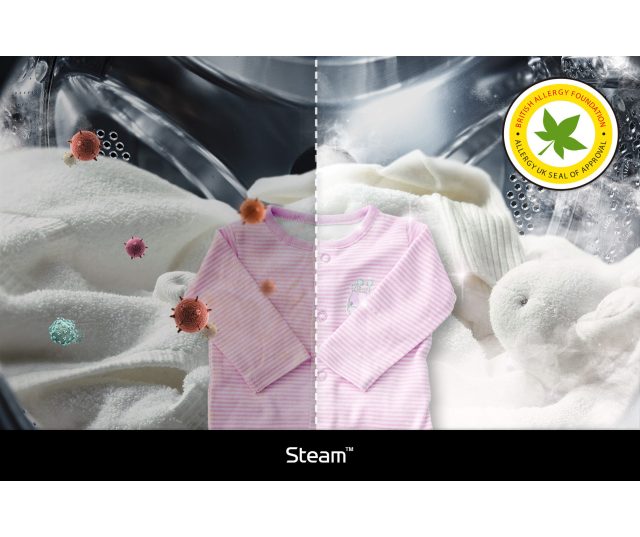 LC0R2N2 LG wasmachine - 12 kg. of meer