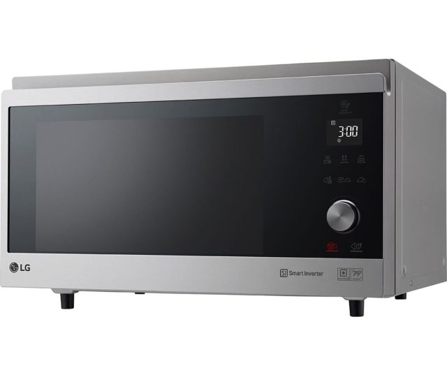 LG MJ3965ACS combi-magnetron - Met draaiplateau