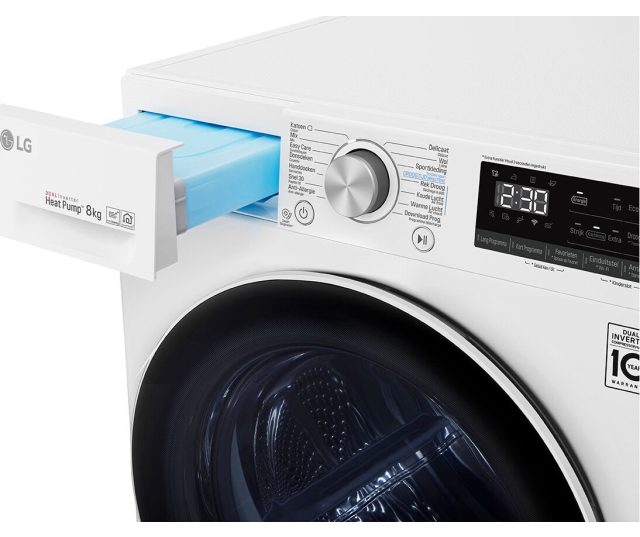 droger LG RH80V9AV4N - Warmtepomp