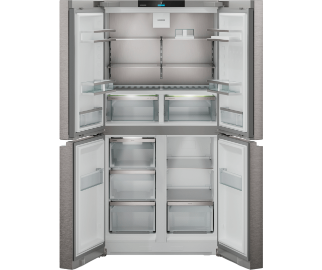 Liebherr MBsddi 9024-20 roestvrijstaal side-by-side koelkast