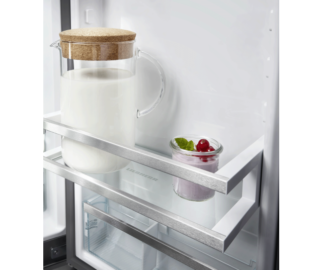 Liebherr MBsddi 9528-20 roestvrijstaal side-by-side koelkast