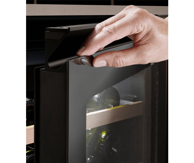 Liebherr UWgb 3631-20 onderbouw zwart glas wijnkoelkast