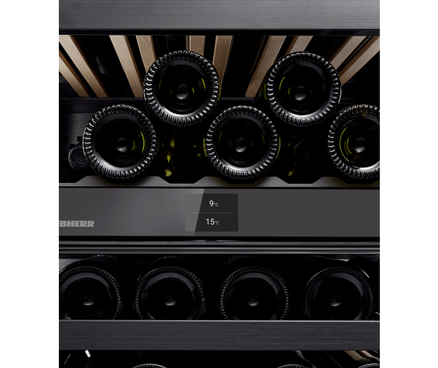 Liebherr UWgbi 3782-20 inbouw zwart glas wijnkoelkast