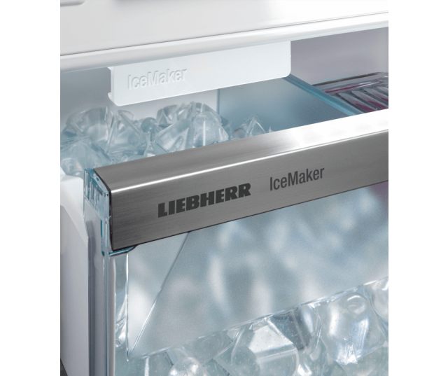 Liebherr ICBNbi 7663_20 koelkast IceMaker-lade met ijsblokjes en kunststof ijshouder