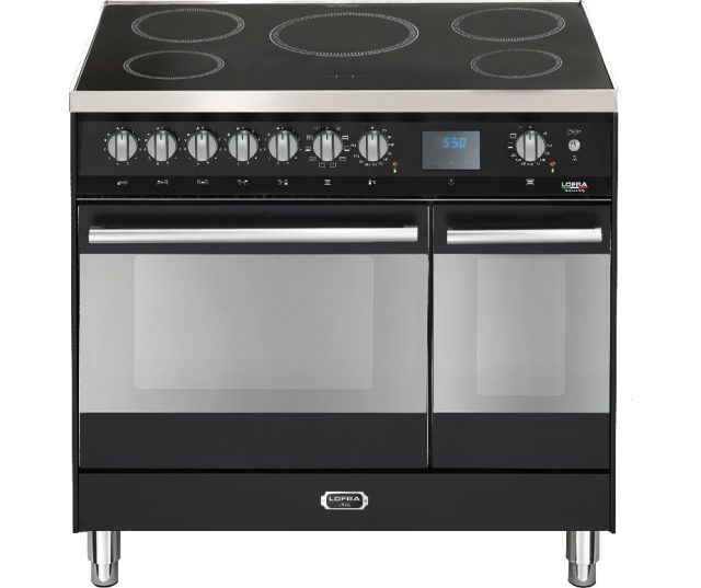 Lofra MXDI192.50 inductie fornuis met 2 ovens - zwart