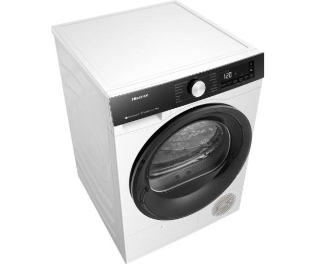 Hisense DH3S902BW3 warmtepomp droger met verwisselbare draairichting deur