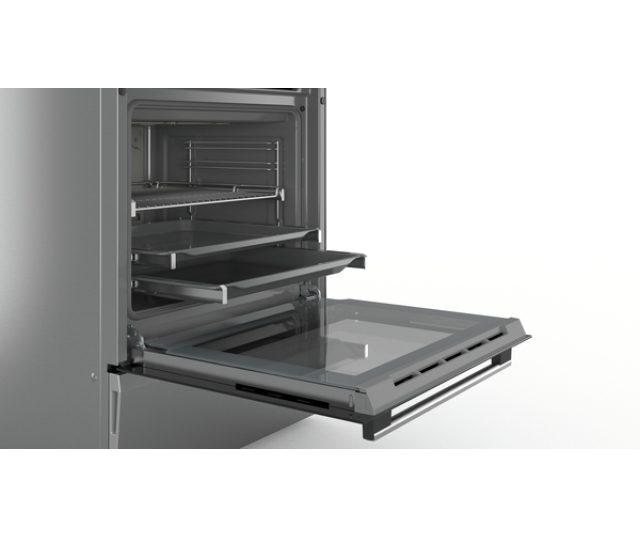 Bosch HLS59D351 inductie fornuis 60 cm breed roestvrijstaal
