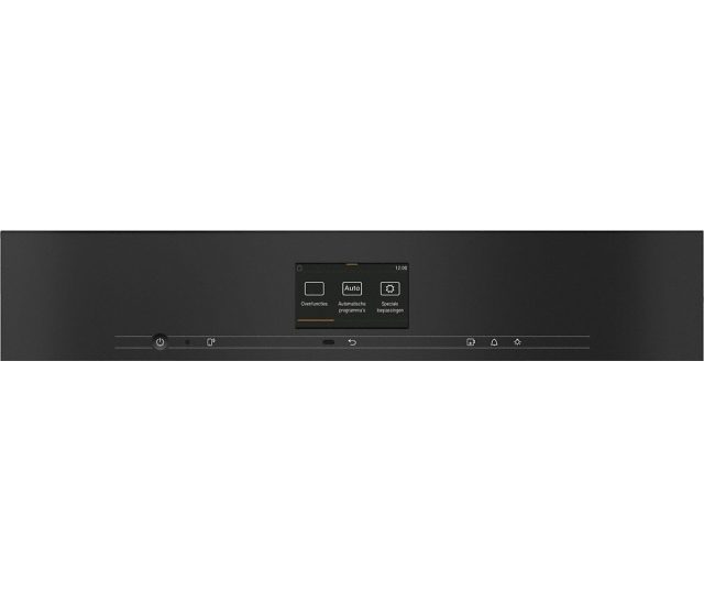 De Miele DGC 7645 RVS heeft een overzichtelijk bedieningspaneel welke eenvoudig is in te stellen
