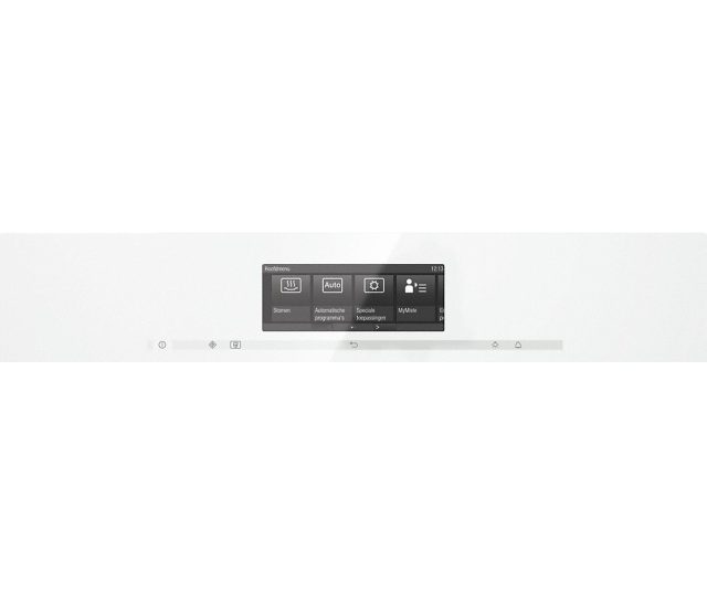 Miele DGM 6805 Wit inbouw stoomoven met magnetron