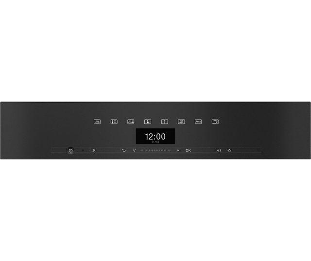 De Miele DG 7440 ZWART heeft een overzichtelijke bediening met display