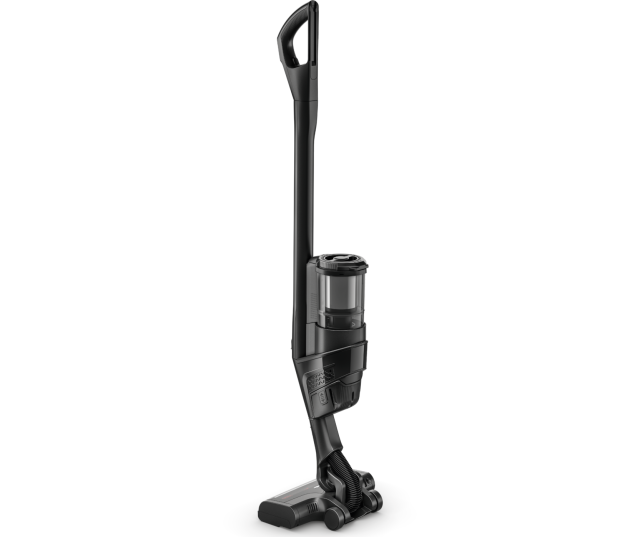Miele TriflexHX3Aqua stofzuiger zijprofiel met waterbak en bedieningspaneel zichtbaar