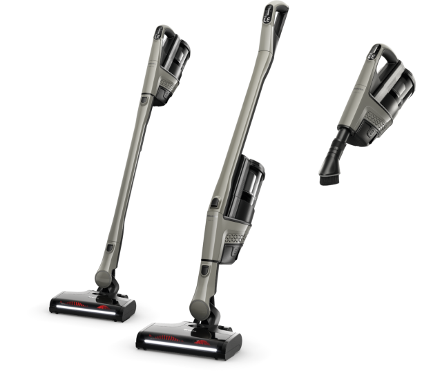 Miele TriflexHX3Hardfloor in drie standen: staand, verlenging en handheld-modus met accessoires