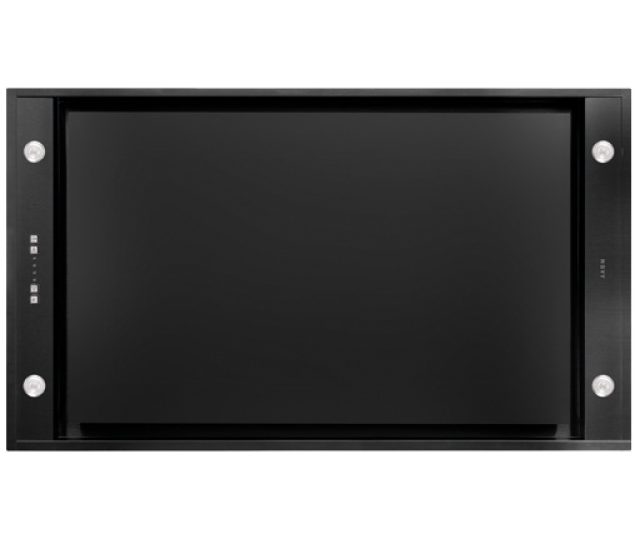 Novy 6812 inbouw plafond afzuigkap - zwart - plafondunit