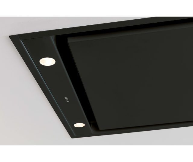 Novy 6822 inbouw plafond afzuigkap - zwart - plafondunit