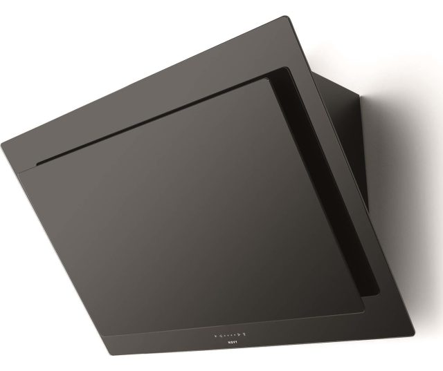 Novy 7836 afzuigkap wand - recirculatie - Vision - zwart glas