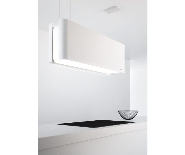 Novy MOOD 7550 eiland afzuigkap wit - recirculatie