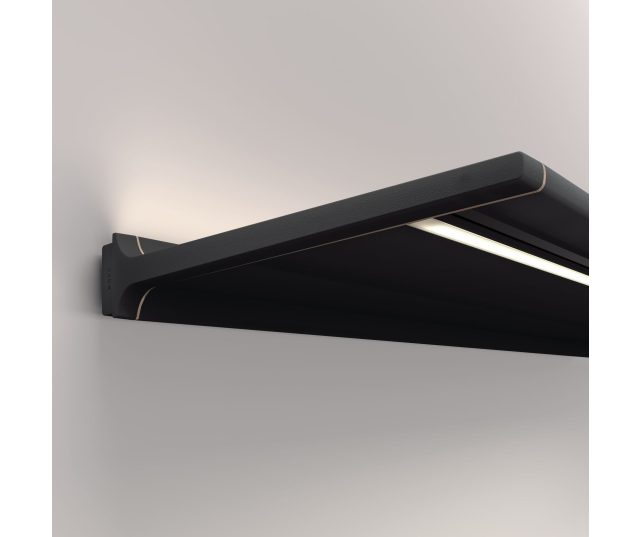 Novy SHELF PRO MINERAL BLACK 155CM keuken verlichting - Zwart